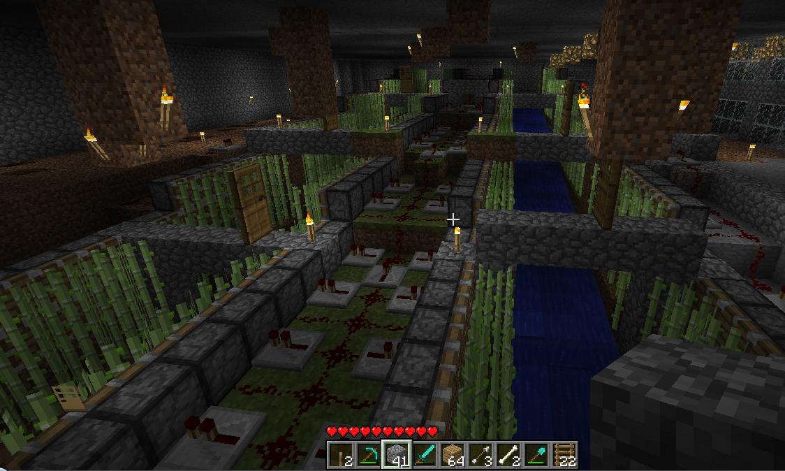 Stonehearth's Automatic Wheat reed and cactus farms Minecraft Map